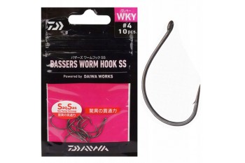 Daiwa Haki Worm Hook WKY #2 