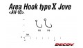 Decoy AH-10 Area Hook Type X Jove #6 10szt