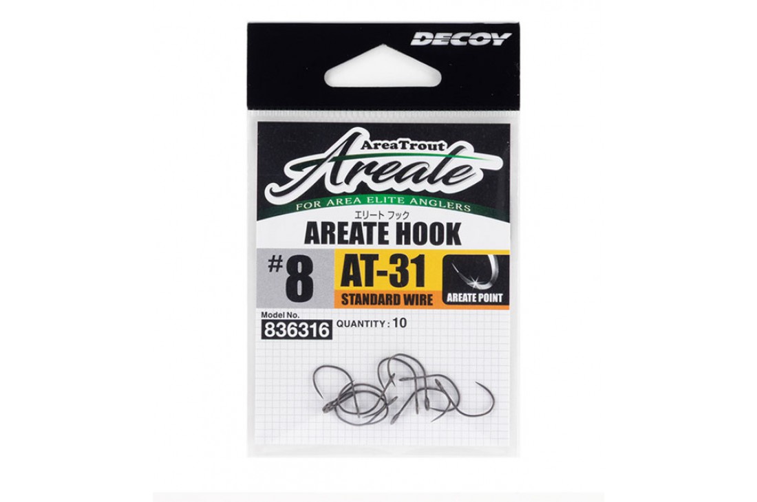 Decoy AT-31 Areate Hook #6 10szt
