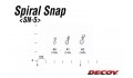 Decoy SN-5 Spiral Snap #1 6szt 