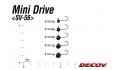 Decoy SV-56 Mini Drive #10 1,2g 5szt