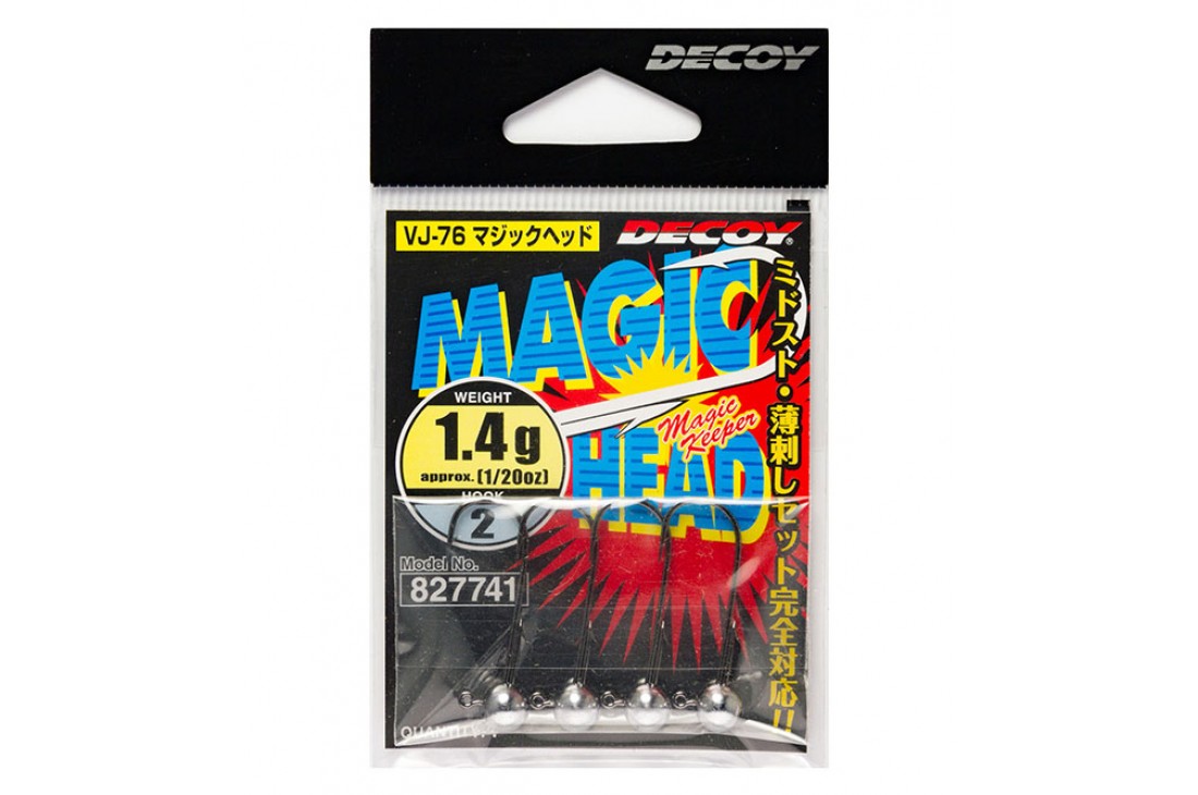 Decoy VJ-76 Magic Head #2 1.4g 4szt 