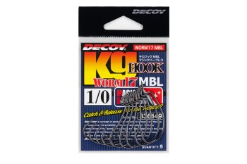 Decoy Worm 17 MBL Magic Barbless #1 9szt