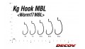 Decoy Worm 17 MBL Magic Barbless #2/0 8szt