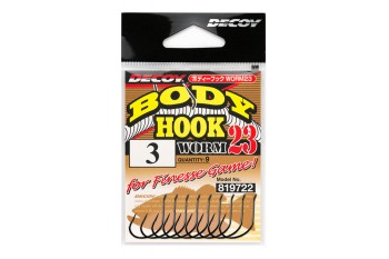 Decoy Worm 23 Body Hook #1 9szt 