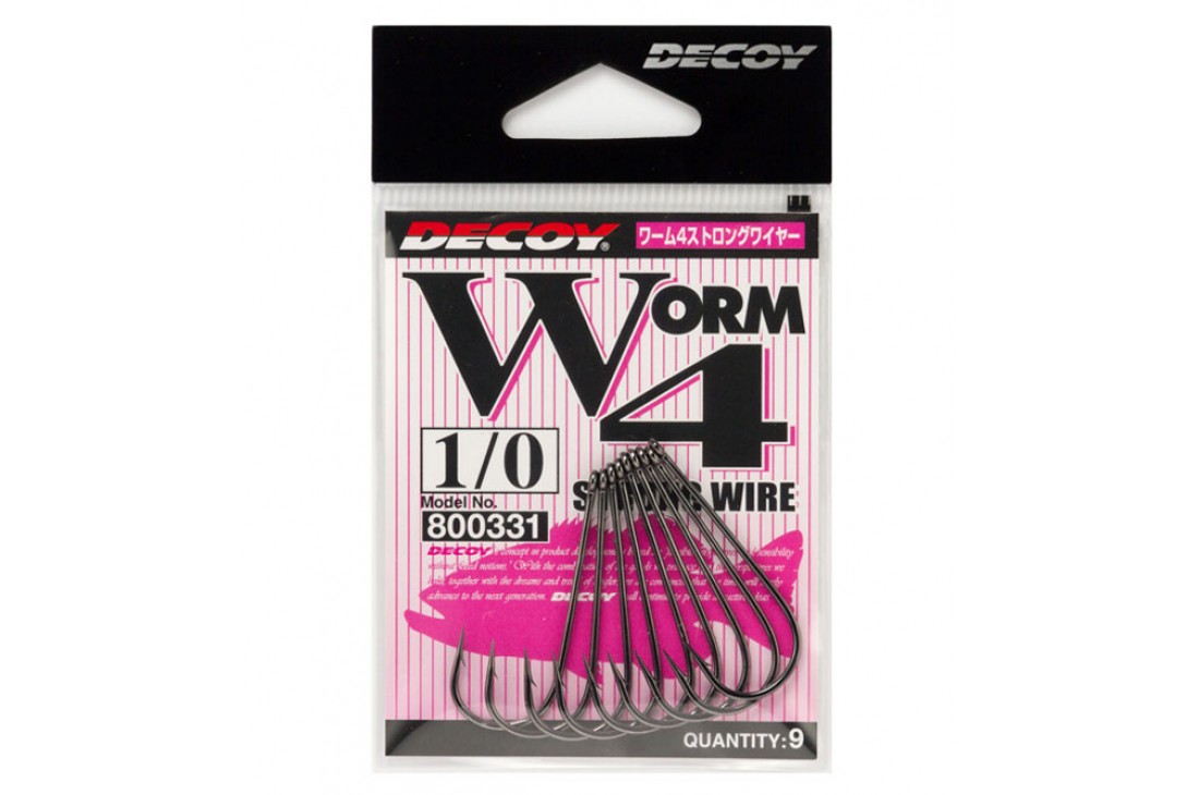 Decoy Worm 4 Strong Wire #4/0 8szt