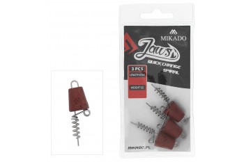 Mikado Wkręt do przynęt JAWS QUICK CHANGE SPIRAL 10g 4.7cm 3szt