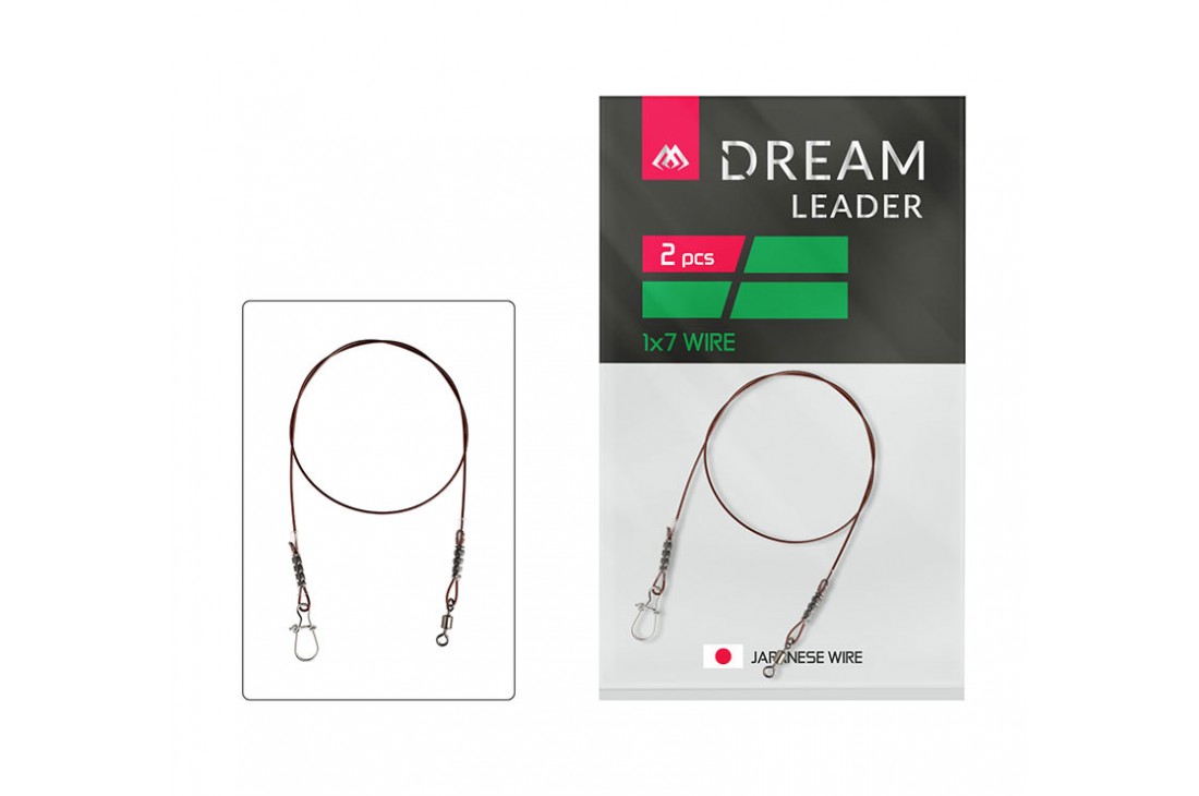 Mikado przypon Dream Leader 1x7 Surflon 50cm/27kg
