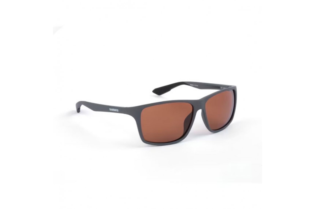 Shimano Okulary Polaryzacyjne Technium Matte Dark Grey & Copper