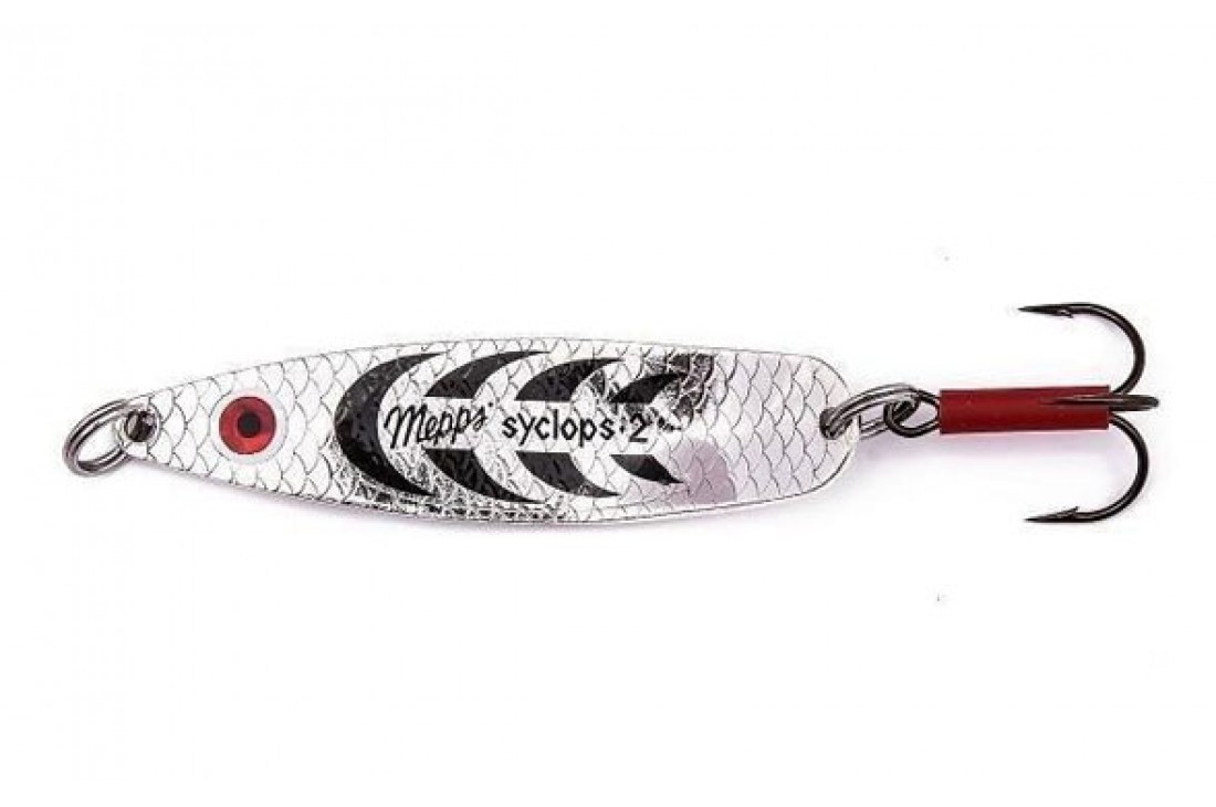 MEPPS Syclops Silver Black #0 8g