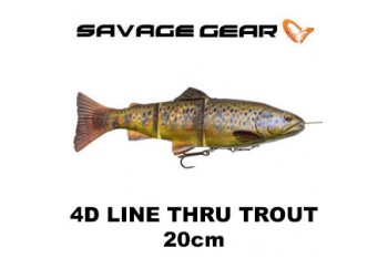 4D Line Thru Trout 20cm