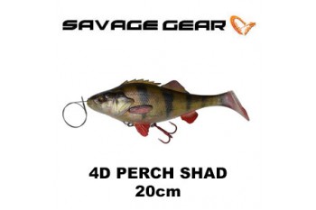4D Perch Shad 20cm