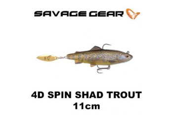 4D Trout Spin Shad 11cm