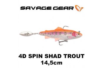4D Trout Spin Shad 14.5cm