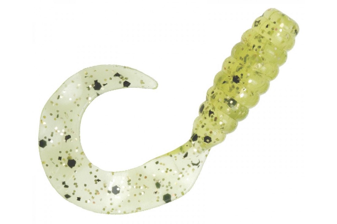 Z-MAN GrubZ 2 Chartreuse Sparkle