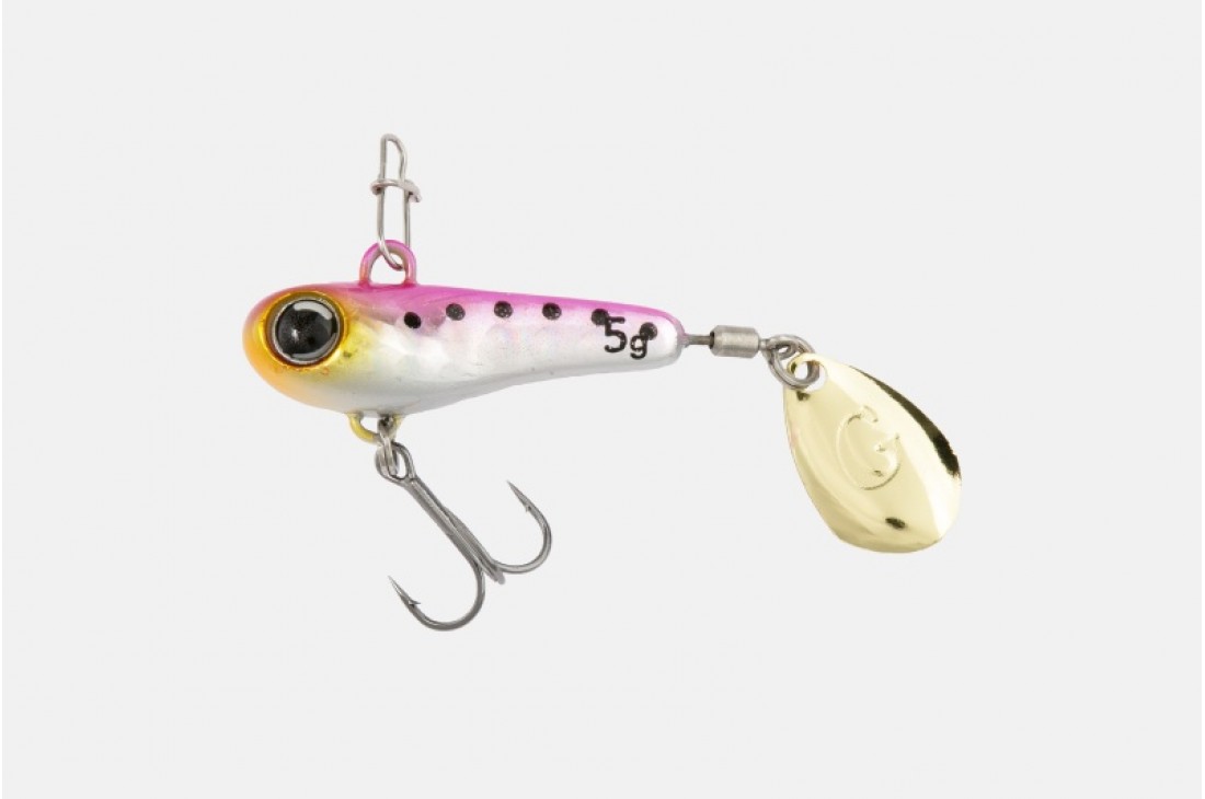 Jackall Goodmeal Spin 7g  Pink Lens Hl