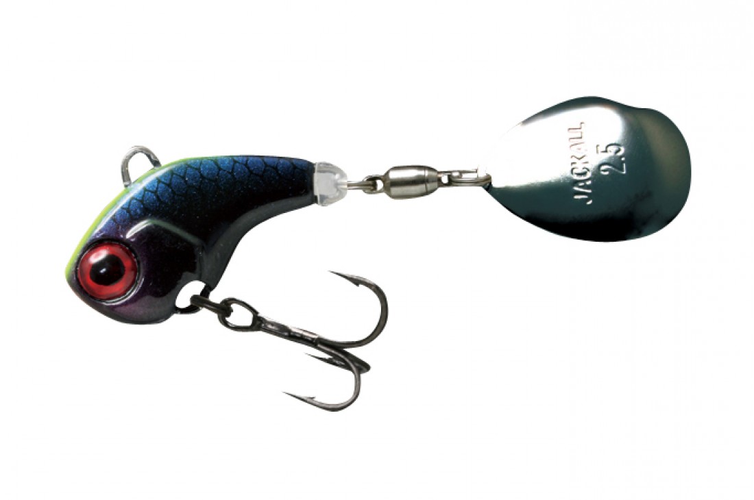 Jackall Deracoup 14g Chartreuse Back Black