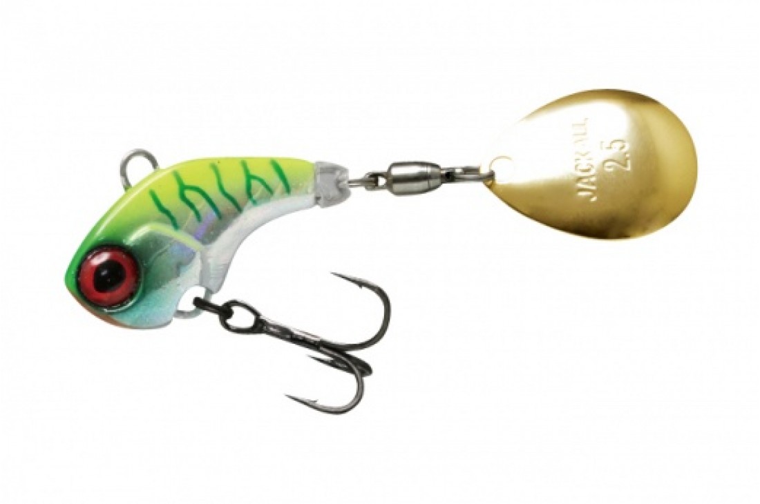Jackall Deracoup 14g HL Chartreuse Back Tiger