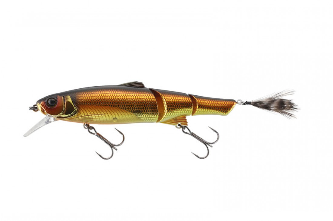 Jackall Sleek Mikey 115F Gold Flashing Shad