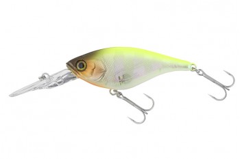 Jackall Soul Flat 58SF Pol Chartreuse Back Bluegill