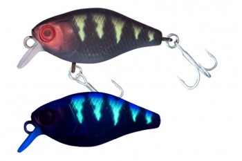 JACKALL Chubby 41F UV Mat Black Perch