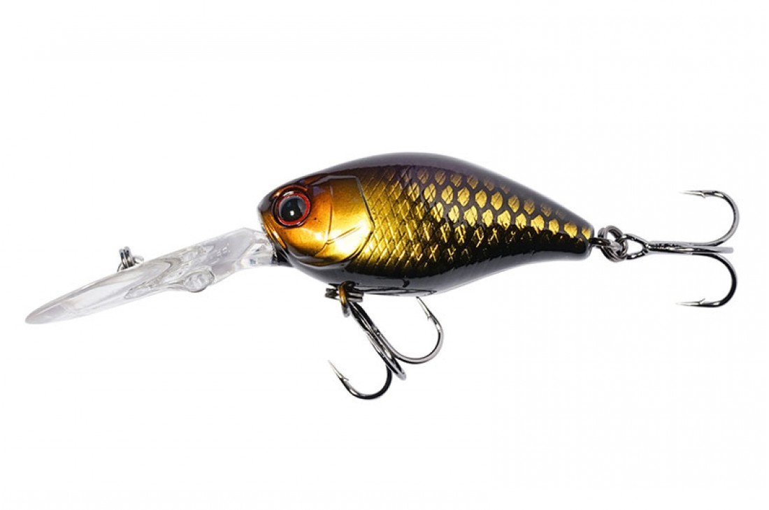 JACKALL Chubby DD 38F Silhouette Gold & Black