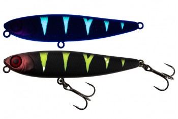 JACKALL Chubby Pencil 55F UV Mat Black Perch