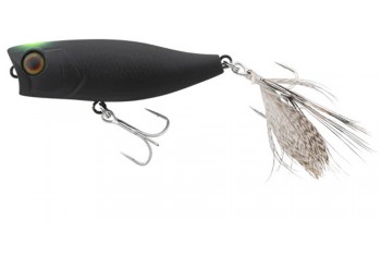 Jackall Chubby Popper 42F Sight Mat Black