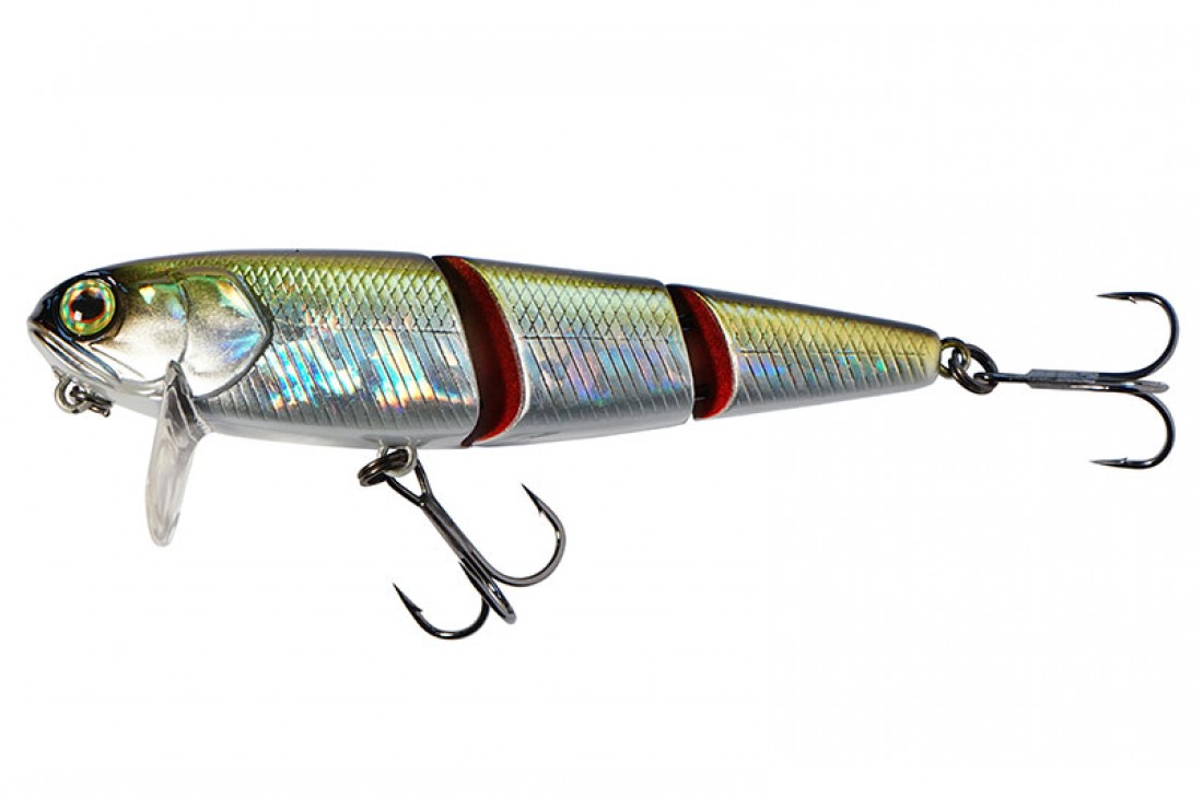 JACKALL HamaKuRu Deka 95R-SP HL Bloody Silver & Black