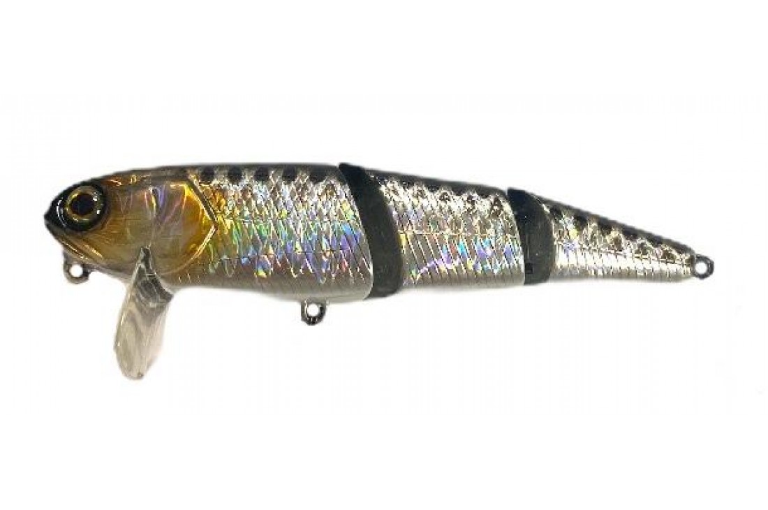 JACKALL HamaKuRu Deka 95R-SP Hl Silver & Black