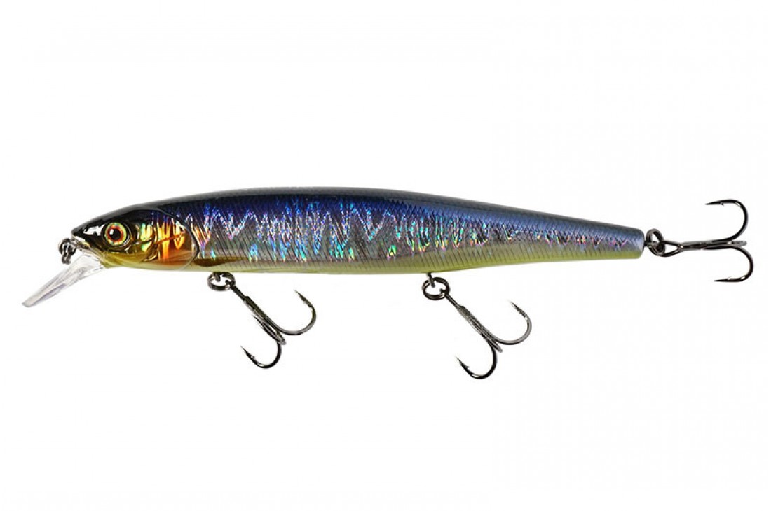 JACKALL MagSquad 128SP Chartreuse Belly  Wakasagi