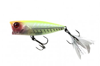 JACKALL SK-Pop Grande 65F Chartreuse Back Silhouette Pearl