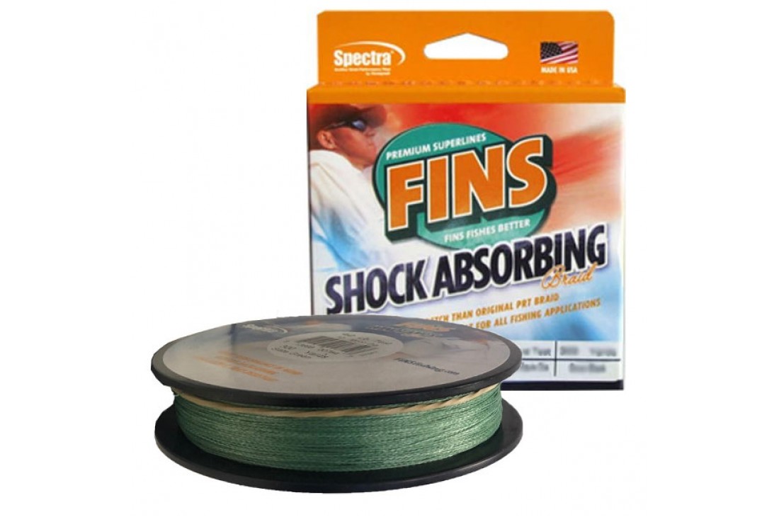 FINS Shock Absorbing Braid 10lb 135m 0.178mm GB