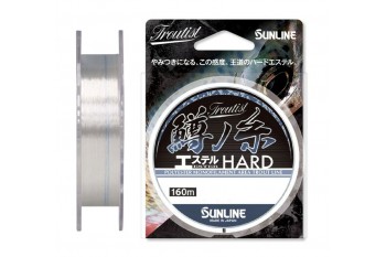 SUNLINE Troutist Masu No Ito Ester Hard #0.4 2lb Clear 160m