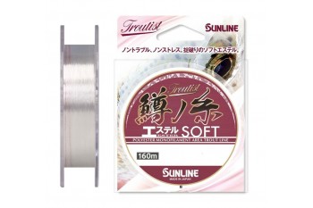 SUNLINE Troutist Masu No Ito Ester Soft #0.35 1.75lb Clear 160m
