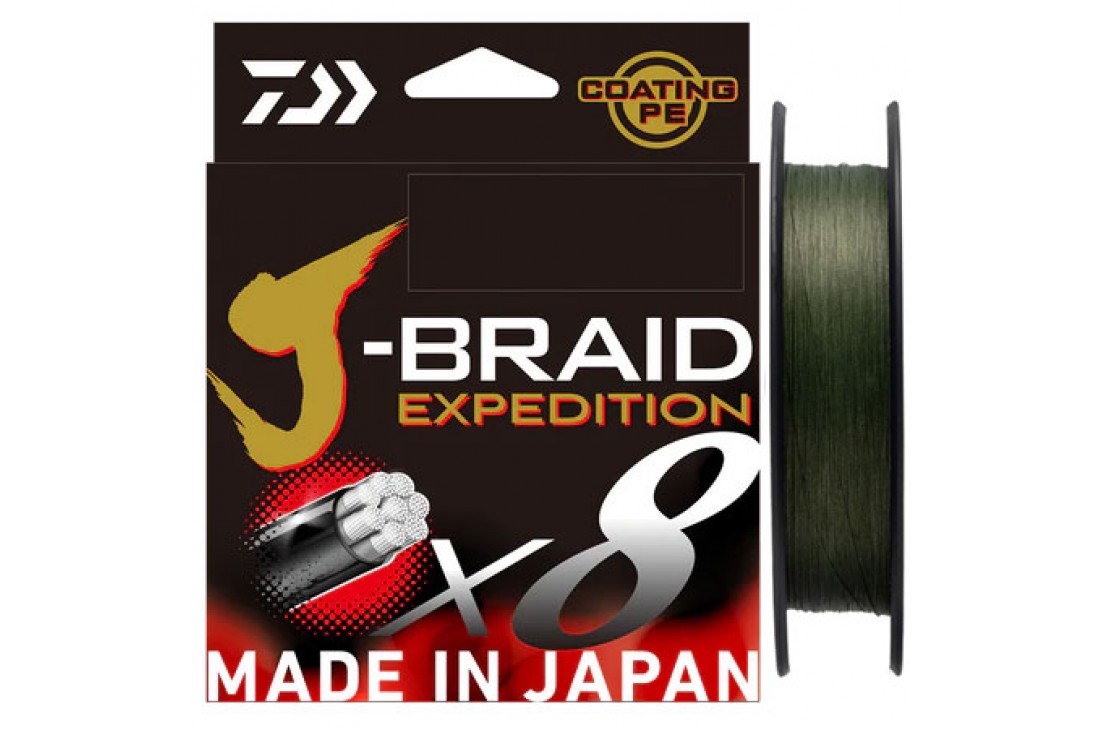 Daiwa J-Braid Expedition X8 #1.2 0.16mm 21.6lb 150m DG