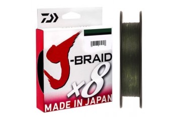 DAIWA J-Braid X8 #1.2 0.16mm 20lb 9kg 150m dark green