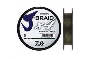 DAIWA J-Braid X4 #0.4 0.07mm 5.5lb 2.6kg 135m dark green