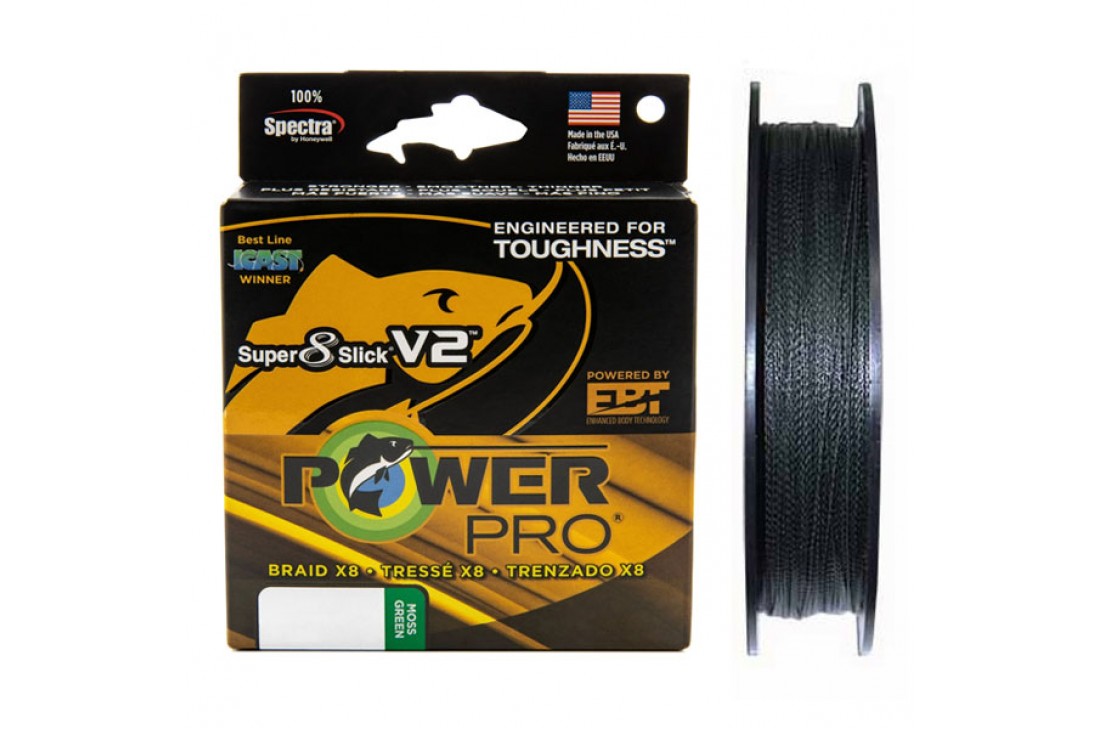 Power Pro S8S V2 0.28mm 20kg Moss Green 135m