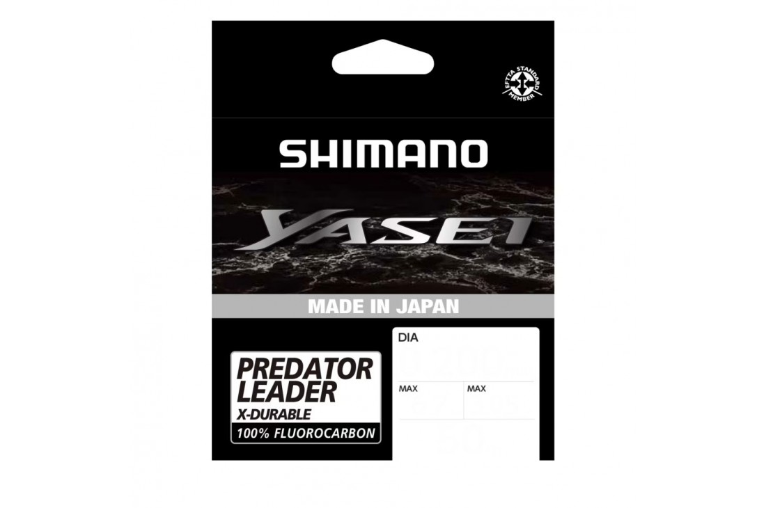 Shimano Fluorocarbon Yasei Predator 0.40mm 50m 11.93kg Grey