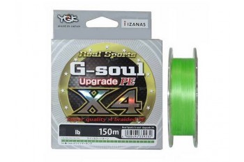 YGK G-Soul Upgrade PE X4 #0.2 4lb 150m