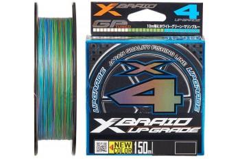 YGK X-Braid Upgrade PE X4 #0.4 8lb 3C 150m